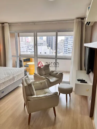 APARTAMENTO MOBILIADO PARA LOCAÇÃO, 01 DORMITÓRIO, 01 VAGA, BELA VISTA, SP.