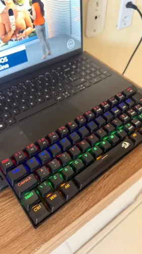 TECLADO MECÂNICO RED DRAGON 