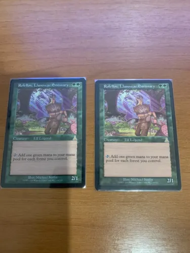 Magic the gathering - Rofellos, Llanowar Emissary - 2x NM