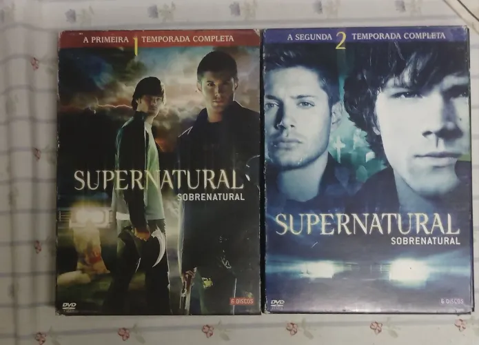 Temporada 1 e 2 Supernatural Dvd