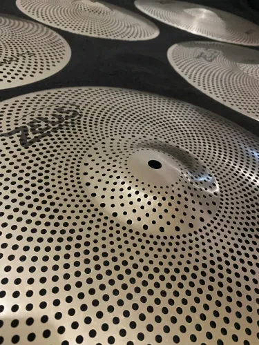 Kit de Pratos Silenciosos Zeus Mute (14, 16, 18 e 20) + Bag