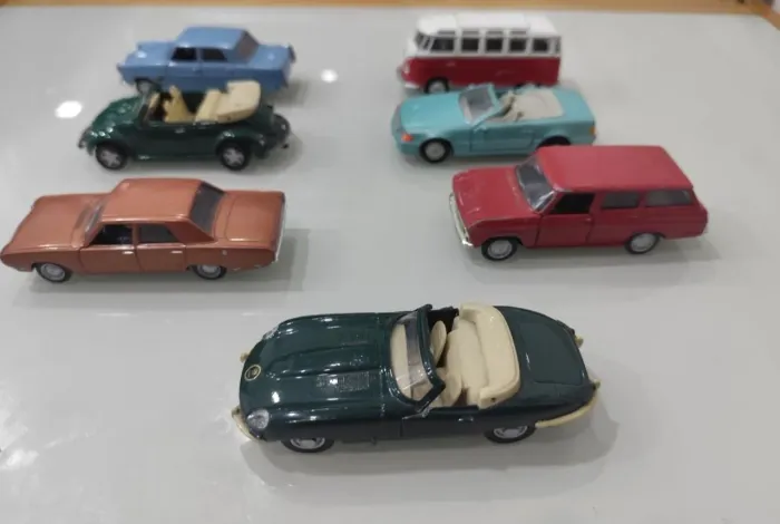 Miniatura de carros antigos