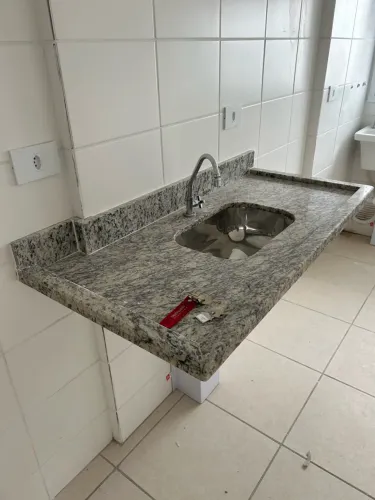 Pedra cozinha apartamento