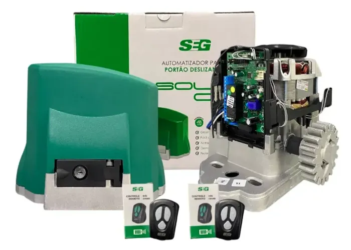 Motor Deslizante 1/3 De Hp Seg Solo Ch 600 C/ 2 Controles