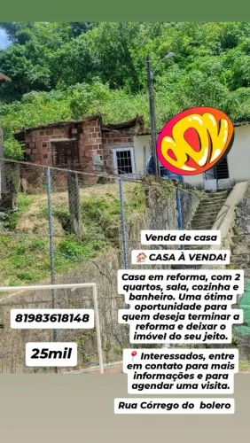 Casa no corrego do bolero