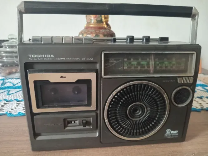 Rádio Toshiba Funcionando