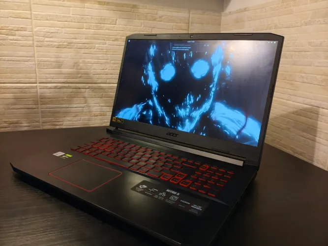 Notebook Gamer Acer Nitro 5 17" Intel i5 GTX 1650 16GB RAM 512GB SSD 144Hz