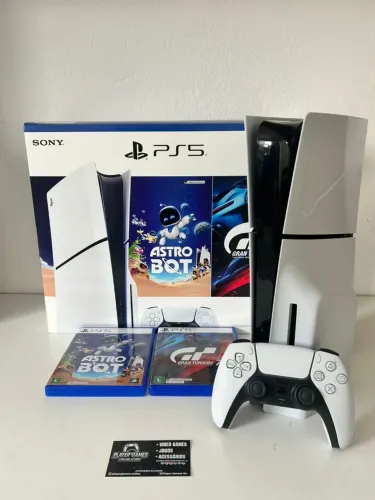 Console Playstation 5 Slim 1Tb Mídia Física e Digital (Aceito Cartão)