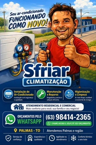 Ar condicionados...serviços...