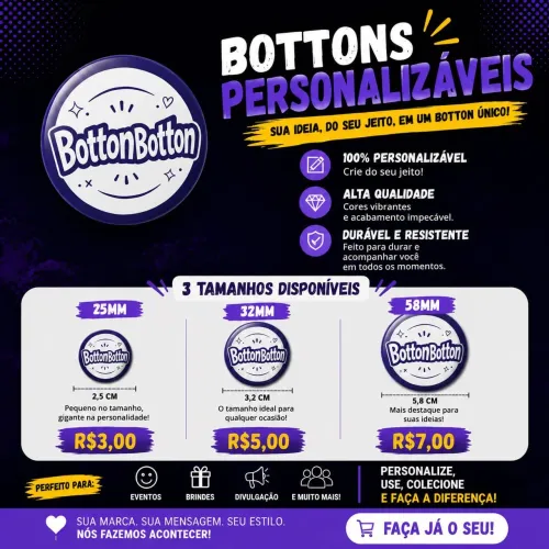 Bottons Personalizáveis