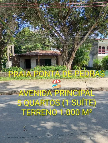 Praia de Ponta de Pedras. Avenida Principal