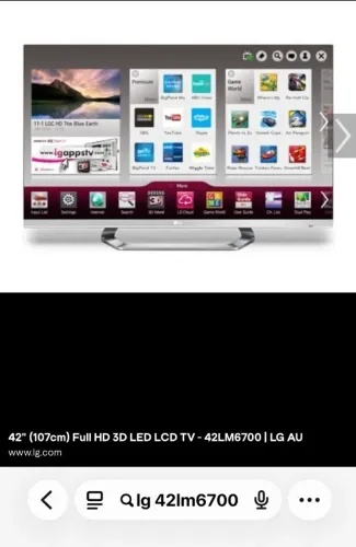 ? TV 42? Full HD 3D LED LCD 