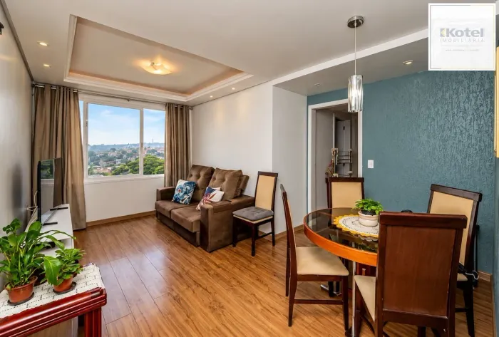 Apartamento 2 Dormitórios à Venda no Nonoai com Vista Panorâmica e Garagem