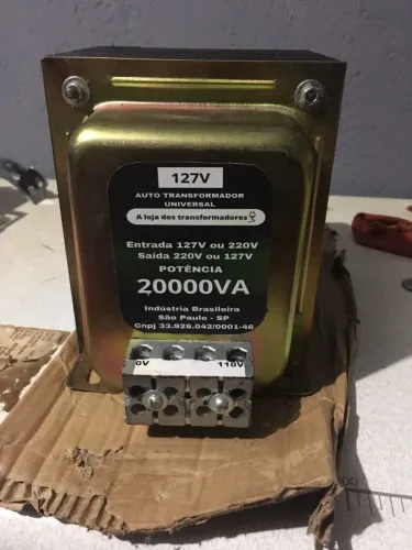 Auto Transformador 20.000va 110/220v Ou 220/110v Alumínio