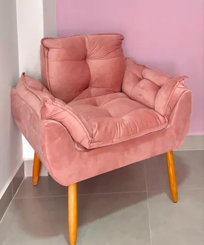 Poltrona rosa