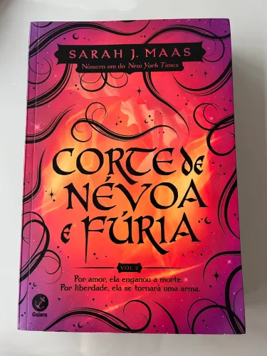 Livro - Corte de Névoa e Fúria vol2