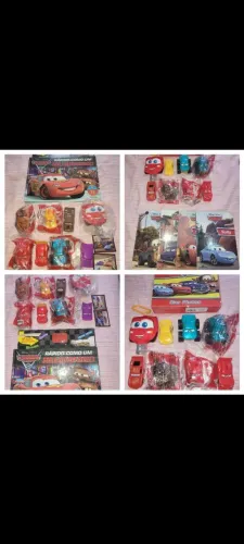 Kit Carros Disney c 8 brinquedos + livro capa dura cada kit 110,00