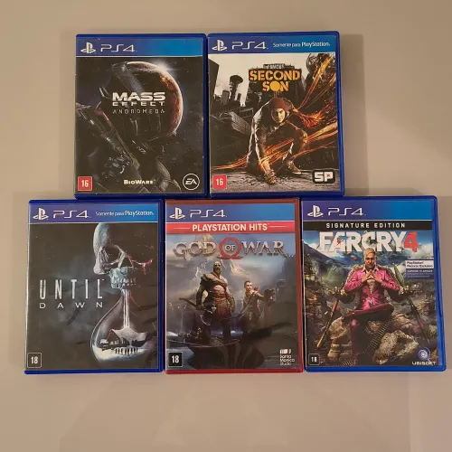 VENDO LOTE JOGOS PS4