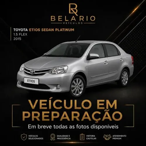 Toyota Etios Platinum Sed. 1.5 Flex 16V 4P Mec. 2015