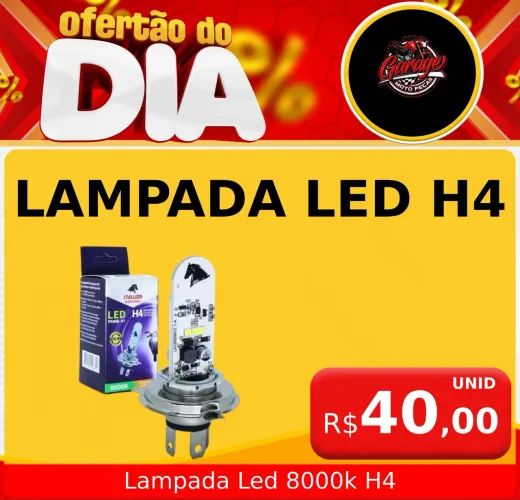 Lâmpada LED H4 8000K