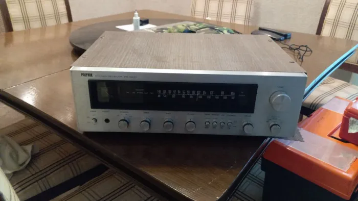 Receiver polivox PR 1500 ligando sem demais testes retirar peças 