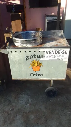 Carrinho muito a frituras