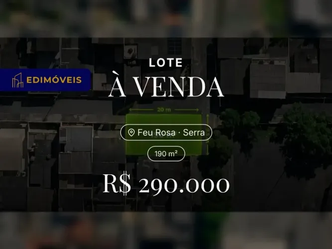 Construa sua história em Feu Rosa: lote de esquina com acesso independente!