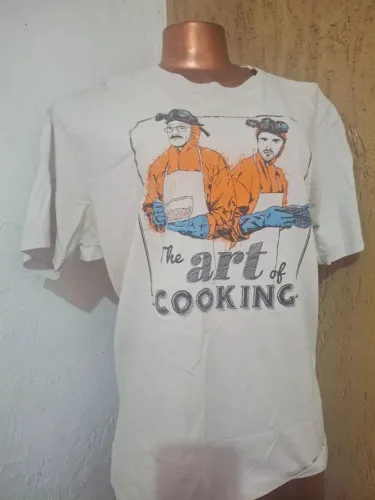 Camiseta de serie breaking bad unissex