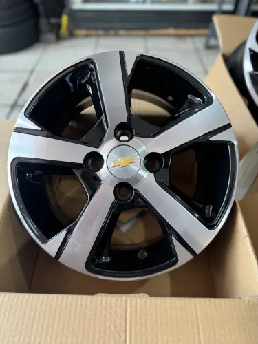 Roda Aro 14 4x100 Ônix LTZ Na Caixa (instalação grátis)