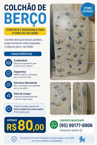 Colchão de berço 