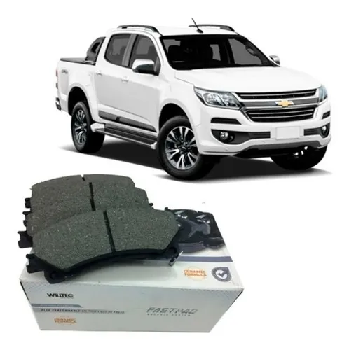 Pastilha de Freio de Cerâmica Dianteira Chevrolet Nova S10 2017 à 2021