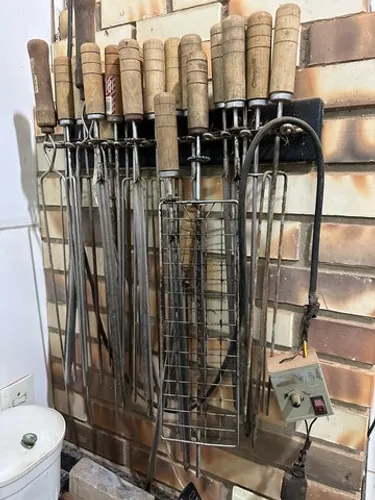 Espeto inox  giragrill