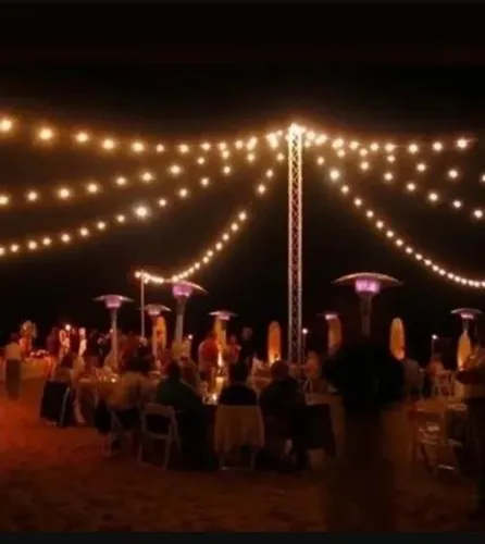 Varal De Lâmpadas LED 15m 30 Lâmpadas A Cada 50cm Decoração Bivolt