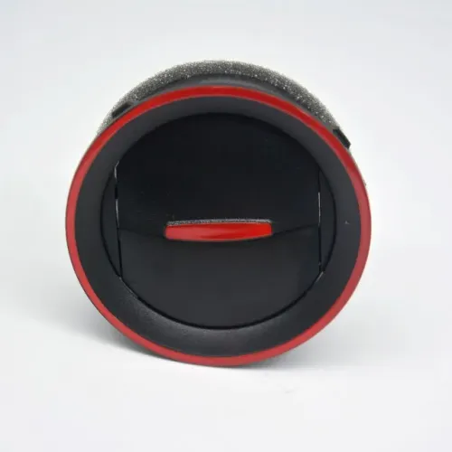 Difusor de Ar volkswagen Gol G6 2013 à 2016 - Lateral e Central - Preto Aro Vermelho