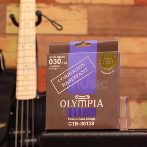Jogo de 6 Cordas Para Contra Baixo Olympia CTB 30128