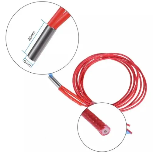 Cartucho Aquecedor 12v 40w Para Hotend Impressora 3d Reprap   Arduino Automação COD-CP275 