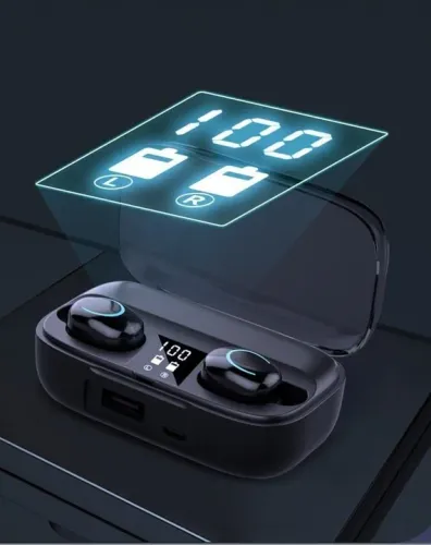 Fone sem fio Bluetooth Smart Touch Control Play Remoção ativa do ruído para o esporte X10