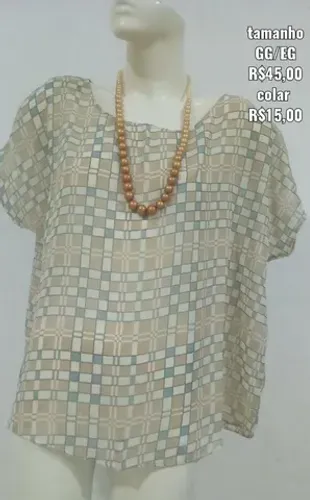 Blusas femininas tamanho GG lindas e maravilhosas