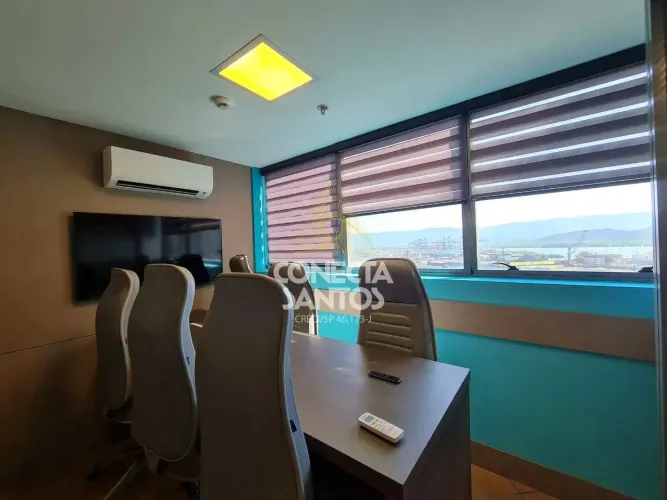 Sala Coworking no Valongo, Santos, Cod: 676