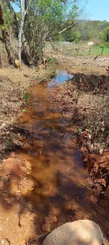 Terreno com água em mateus leme 