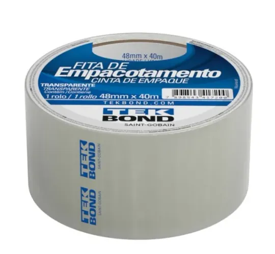 Fitas de Empacotamento 48mmx40m - 4 unidades