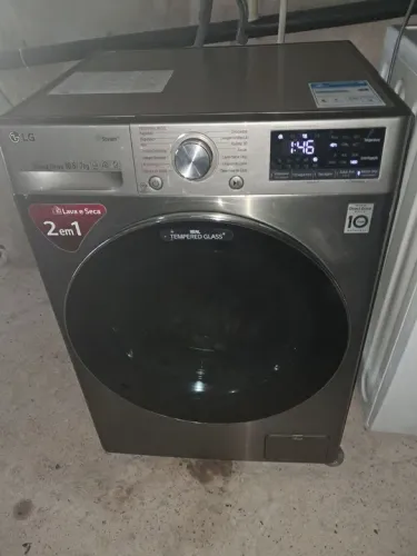 Lava e seca LG direct drive 10.5/7 kg