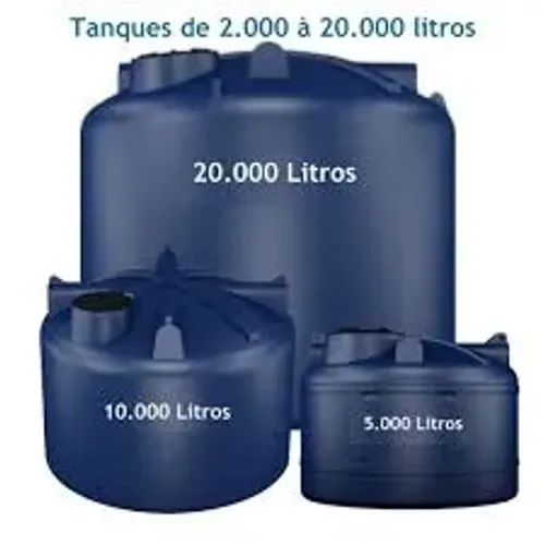 Tanque polietileno de 500 a 20 000