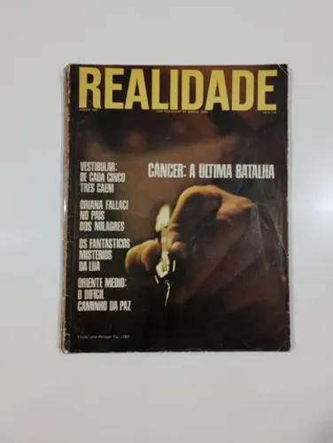 Revista antiga Realidade - Janeiro De 1969
