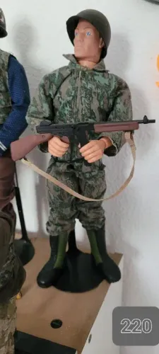 Boneco Gi JOE 1/6 30cm Soldado de ação hasbro militar Colecionável