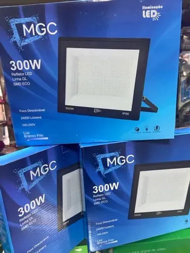 Refletor 300w 6500k (Novo) garantia 1 ano 