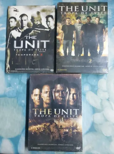 3 Boxes The Unit - DVDs - Lacrados