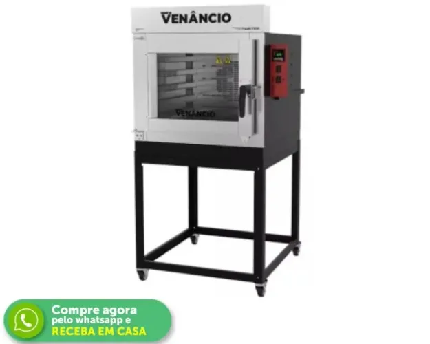 Forno Turbo 5 Esteiras a Gás Venâncio
