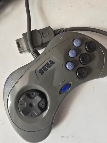 Controle original para Sega Saturn / Saturn, cinza
