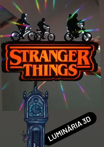 Luminária strength fingers exclusiva